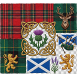 Scottish Tartan and Plaid Embroidery