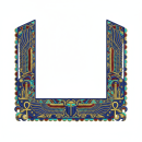 Square Neck Embroidery Designs