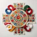 Traditional Polish Folk Embroidery