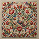 Traditional Swedish Folk Embroidery Designs