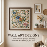 WallART Bulk Embroidery Design