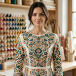 Women's Top - Dress - Kurti Embroidery Designs