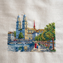 Zurich City Embroidery Designs