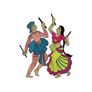 Navratri Traditional Dress Embroidery Design