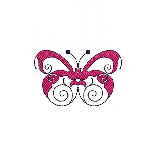 Monarch Butterfly Wall Art Embroidery Design