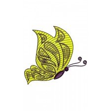 Swallowtail Butterfly Wall Art Embroidery Design