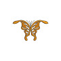 Orchard Swallowtail Butterfly Art Embroidery Design