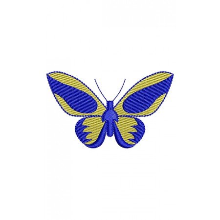 Blue Morpho Butterfly Wall Art Design