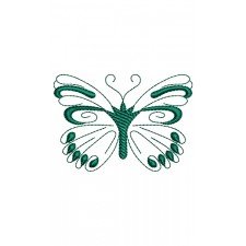 Butterfly Wall Art Embroidery Design