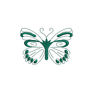 Butterfly Wall Art Embroidery Design