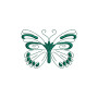Butterfly Wall Art Embroidery Design