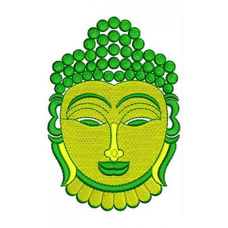 Beautiful Buddha Design - Buddha Meditation Embroidery For Walls For Decor