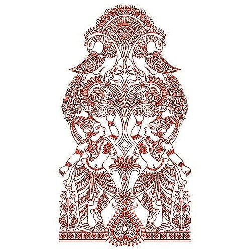 Wallart Embroidery Design 18639