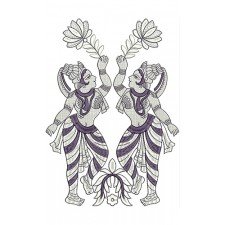 Wallart Embroidery Design 20071