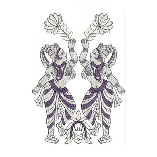 Wallart Embroidery Design 20071