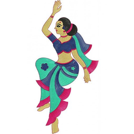 Dancing Women Embroidery 2481