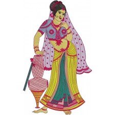 Women ART Embroidery 2482