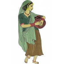 Village Panihari Embroidery 2485