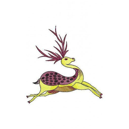Deer Wall ART Embroidery Design