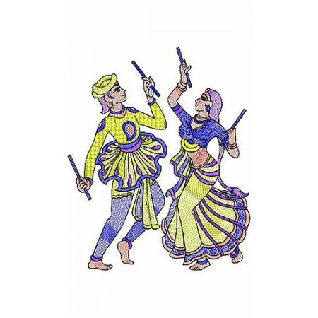 Navrati Garba | Dancing | Dandiya Embroidery 2549
