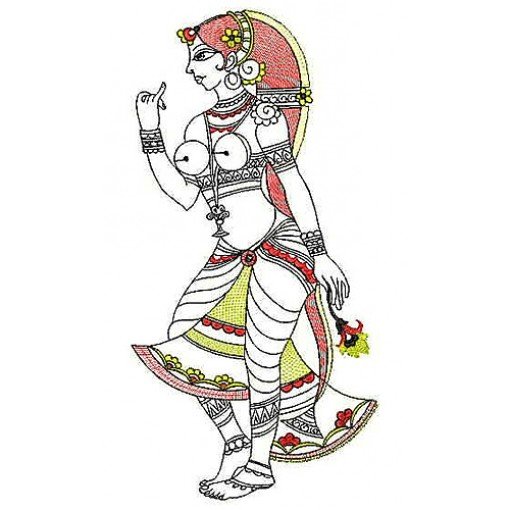 Wall ART Embroidery Design