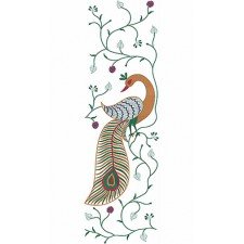 Beautiful Peacock Embroidery Design