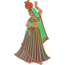 Machine Embroidery Women Art Design