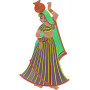 Machine Embroidery Women Art Design