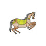 Wall Art Horse Embroidery Design