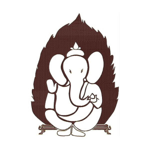 Ganesha Machine Embroidery Design