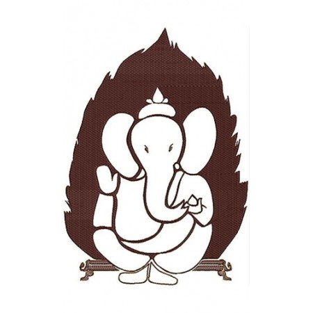 Ganesha Machine Embroidery Design