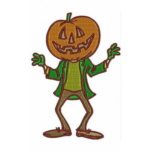 Halloween Ghost Embroidery Design