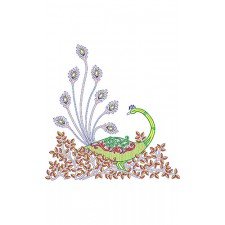 8416 Peacock Wall Art Design