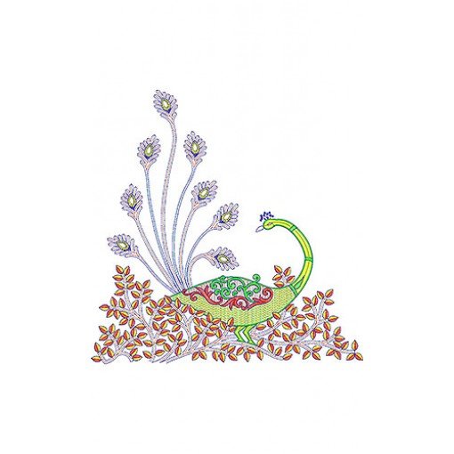 8416 Peacock Wall Art Design