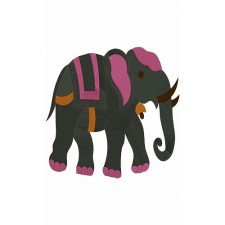 8735 Patch Embroidery Design