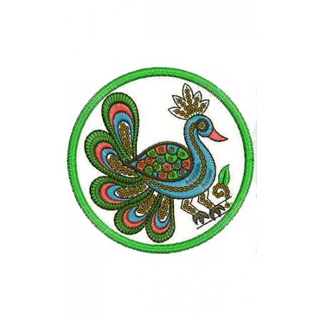 8945 Peacock Embroidery Design
