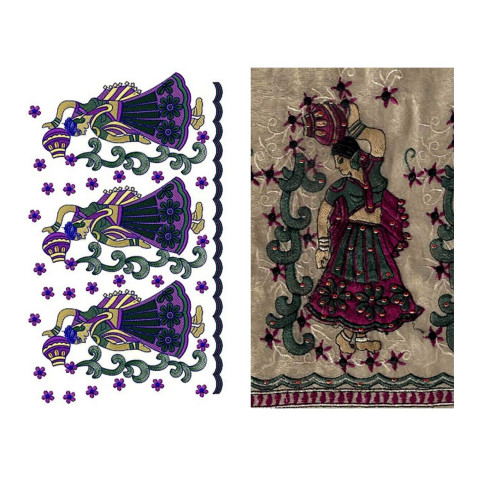 9477 Wall ART Embroidery Design