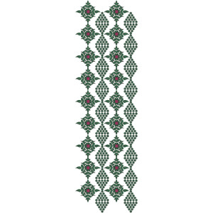 Wedding Allover Embroidery Design 10876