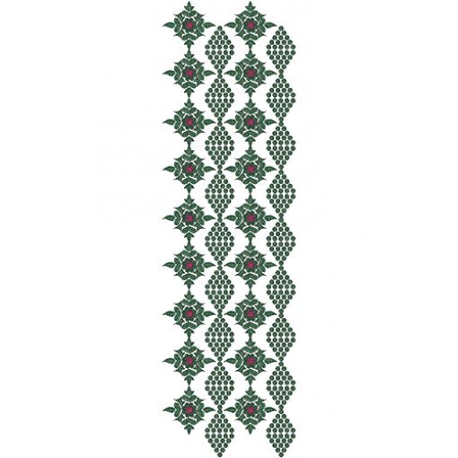 Wedding Allover Embroidery Design 10876