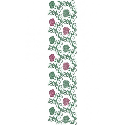 Custom Allover Embroidery Design 10884
