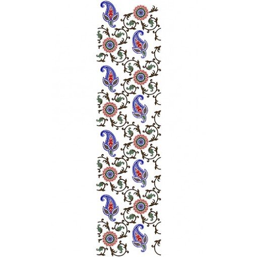 All Over Embroidery Design 12745