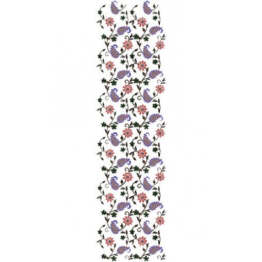 All Over Embroidery Design 12751