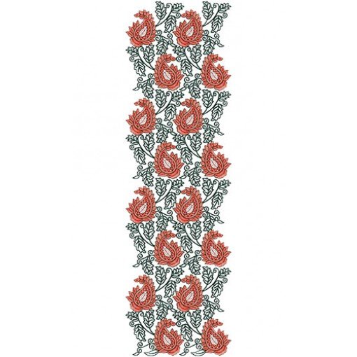 All Over Embroidery Design 12753