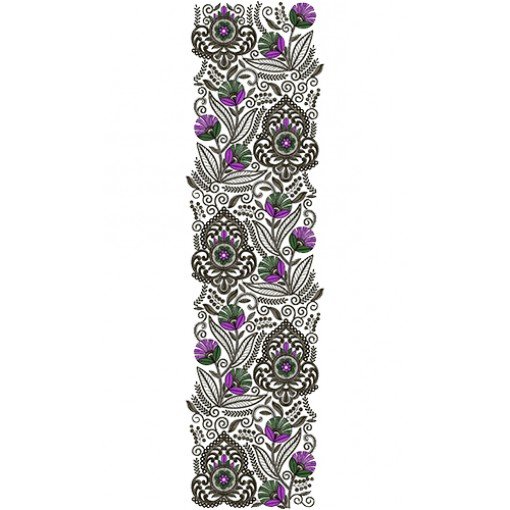 All Over Embroidery Design 13599