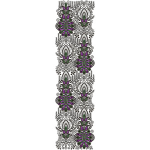 All Over Embroidery Design 13600