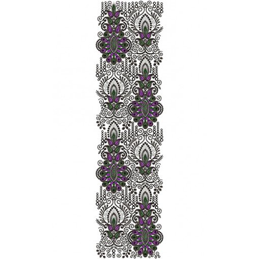 All Over Embroidery Design 13600