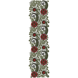 All Over Embroidery Design 13602