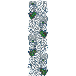 All Over Embroidery Design 13604