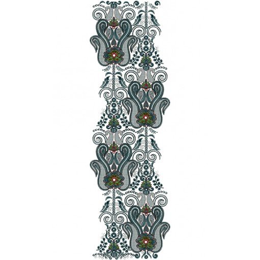 All Over Embroidery Design 13605