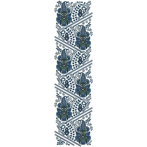 Allover Embroidery Design 13679